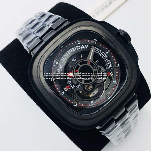 SV七个星期五，原装316L不锈钢表带，市场最高版本，男士腕表，自动机械机芯，钢表带+送皮表带，密底。 商品图6