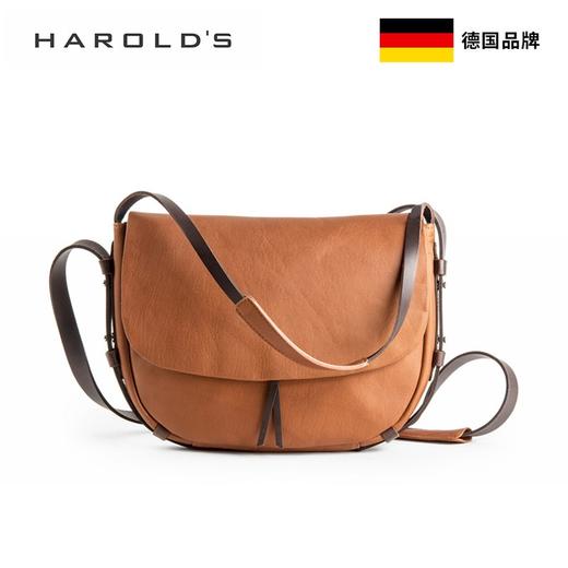 德国HAROLDS两用磁盖复古简约单肩包260325 商品图0