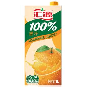 汇源1L100%橙汁
