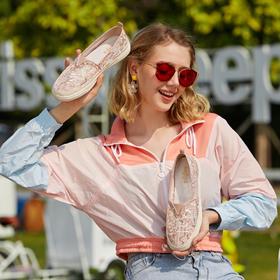 精选系列 | Safiya/索菲娅春季新款时尚蕾丝小白鞋深口女单鞋SF01112218