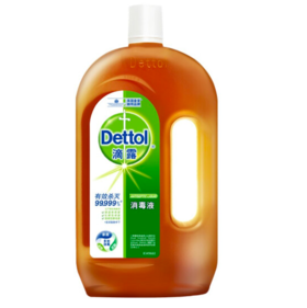 滴露（Dettol）消毒液750ml 皮肤消毒、衣物消毒、家居消毒 