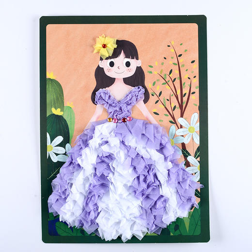 艺术创意大师-搓纸画·花园女孩 RX 商品图1