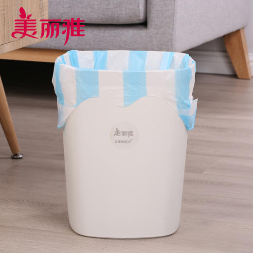 美丽雅免撕双色垃圾袋50*60CM*40个入 商品图3