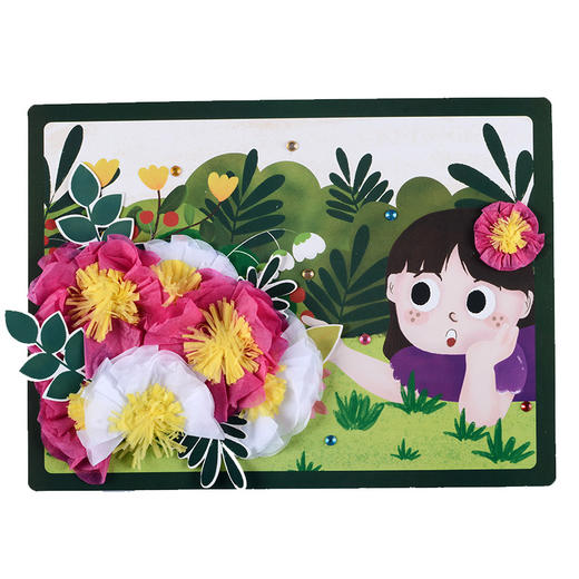 艺术创意大师-搓纸画·花园女孩 RX 商品图2