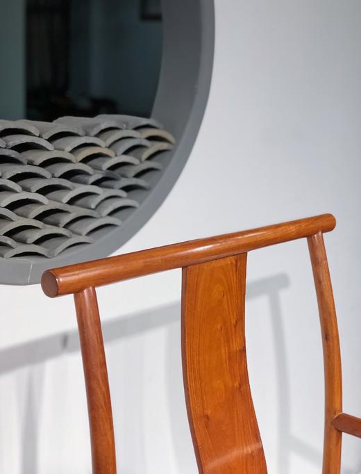 红桥红 家具严选  缅甸花梨(大果紫檀）  【官帽椅】 商品图4