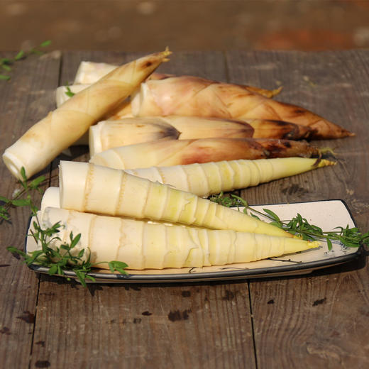 【限发江浙沪 顺丰包邮 】舌尖推荐  临安天目山雷笋春笋 鲜嫩爽口 现挖现发 5斤装 商品图1