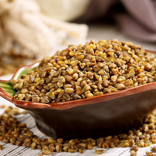 【清高食坊】雁门清高 有机黑苦荞米黑苦荞麦米香米杂粮米山西特产荞麦仁586g 商品图3