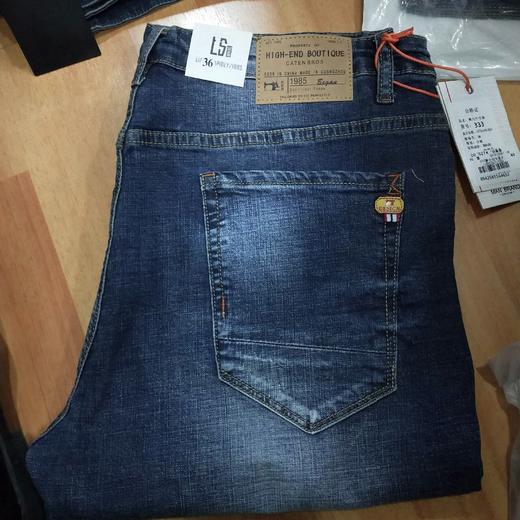 下男牛仔中裤333 商品图0