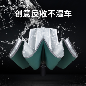 Ins全自动钛银胶太阳伞  车载反向款 晴雨两用科技涂层有效阻隔99%紫外线 热卖