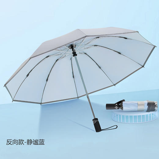 Ins全自动钛银胶太阳伞  车载反向款 晴雨两用科技涂层有效阻隔99%紫外线 热卖 商品图3