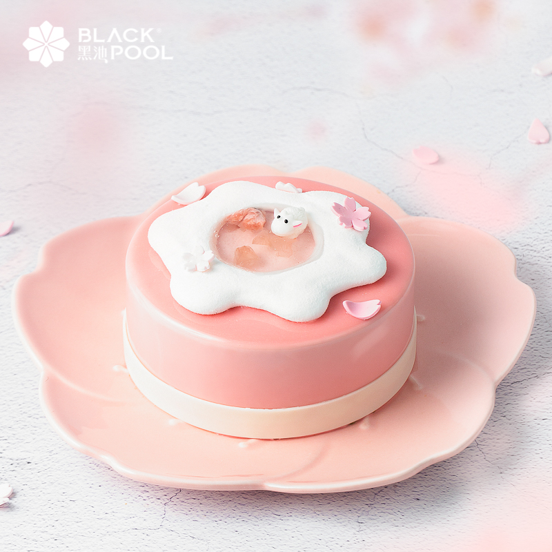 （限深圳，南山宝安无库存）【羊咩咩·粉樱抹茶慕斯】低糖·清新又健康，樱花梅酒·红果慕斯，Q弹棉花糖