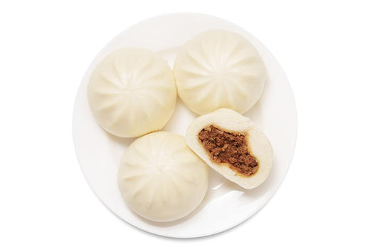【叮叮鲜食】扬州鲜肉包85g*10个/袋-冷冻 商品图0