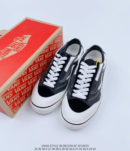 万斯Vans Style 36 Decon SF帆布半月包头硫化休闲时尚百搭板鞋 商品图1