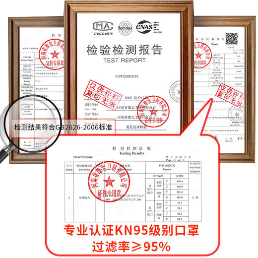 KN95 防护口罩4层防护5只/包 包邮速发 商品图3