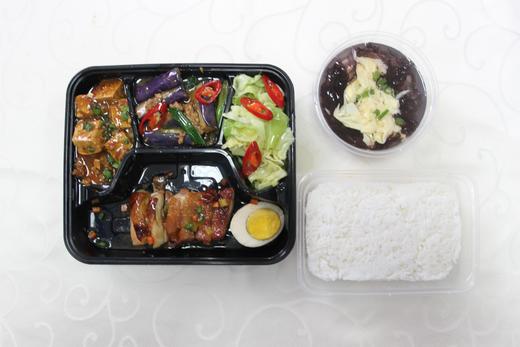 照烧鸡排饭套餐（大份） 商品图0