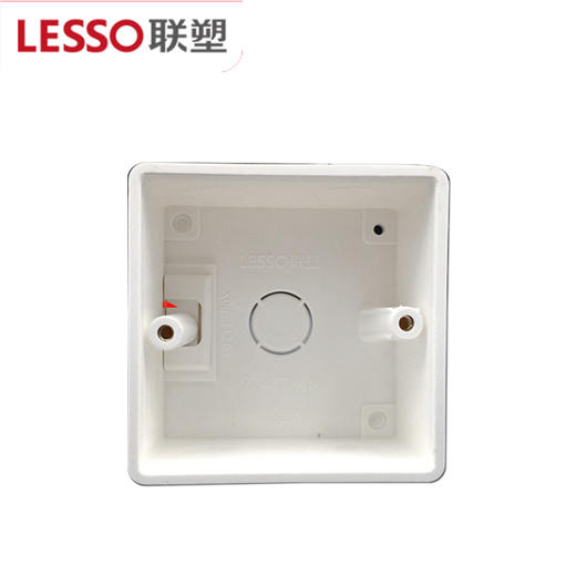 联塑 单线盒77*77*38 商品图0