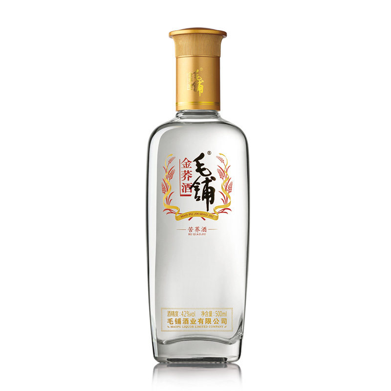 【尊享】500ml42度毛铺金荞酒_1*1