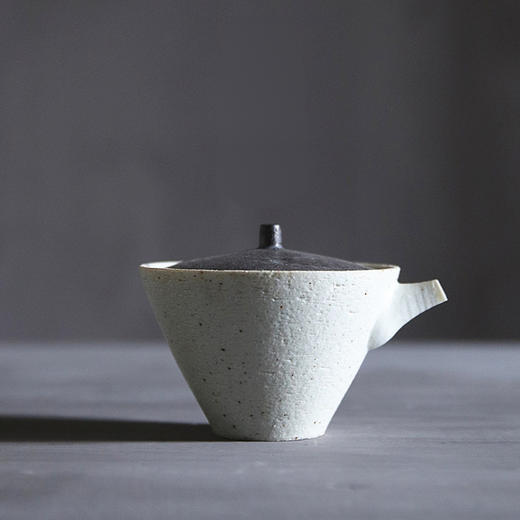 「楚瓷景德镇粗陶手工茶壶」手抓壶 柴烧功夫小茶壶 日式手抓壶单壶 商品图1