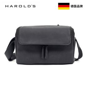 德国HAROLD'S皮具2合1小号时尚简约摄影包相机包斜跨单肩包0252103