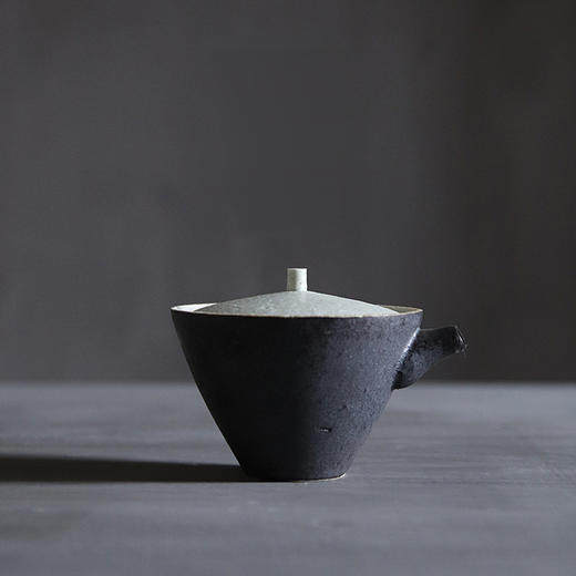 「楚瓷景德镇粗陶手工茶壶」手抓壶 柴烧功夫小茶壶 日式手抓壶单壶 商品图0