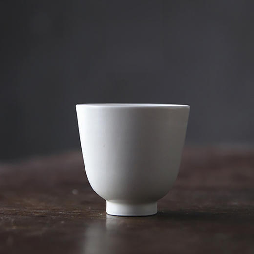 「景德镇全手工禅寂日式官帽茶壶茶杯」素雅白陶志野釉球孔陶瓷茶壶 主人杯 公道杯 商品图7