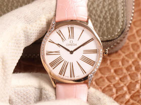 WWF欧mi茄碟飞系列，正品开模保证所有细节复原正品，所有配件%100与正品通用，美洲鳄鱼皮带，瑞士原装机芯，施华诺钻石，女士腕表，皮表带，石英机芯，密底。