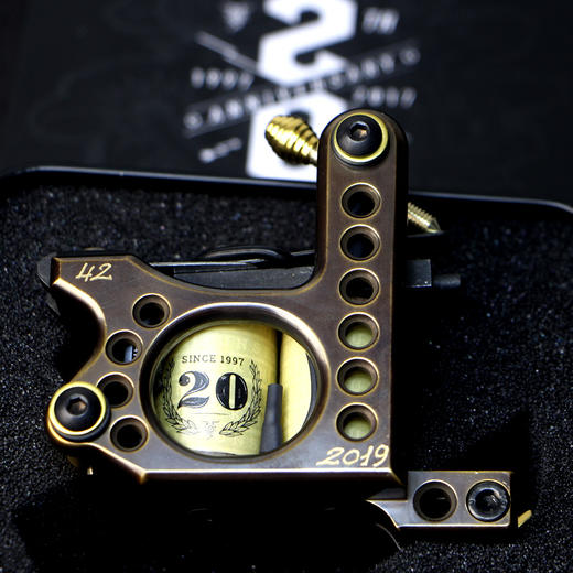 意大利阳光纹身机套装专业进口惊蛰刺青器材纯铜线圈割线机打雾机 商品图2