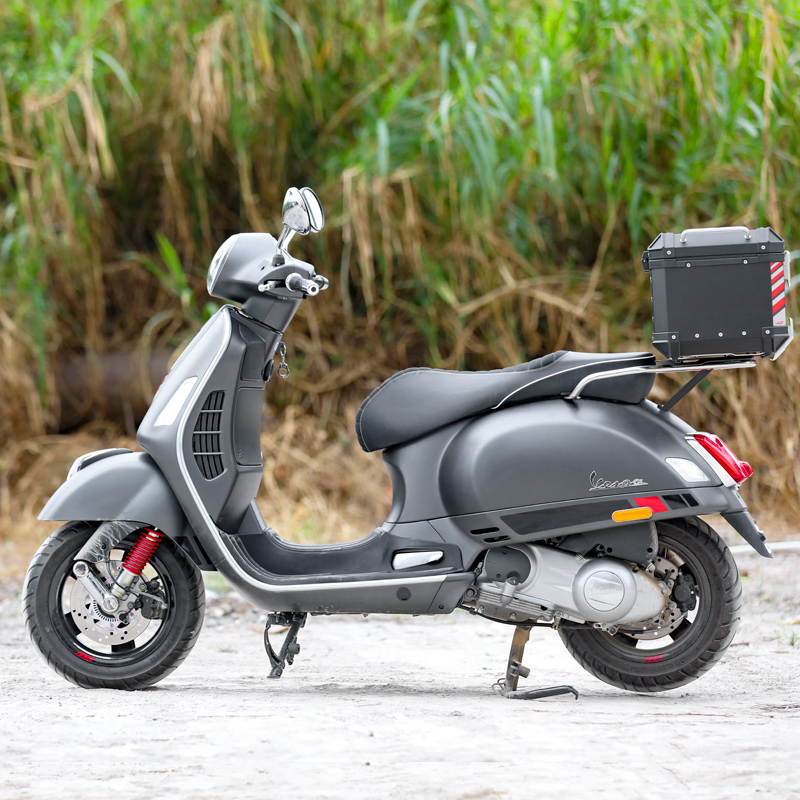 loboo萝卜尾箱 维斯帕 改装 vespa gts300 冲刺150 春天150尾箱