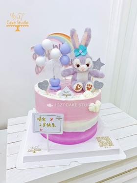 1027CAKE | 紫色系 兔兔主题