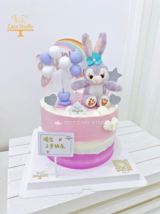 1027CAKE | 紫色系 兔兔主题 商品图0