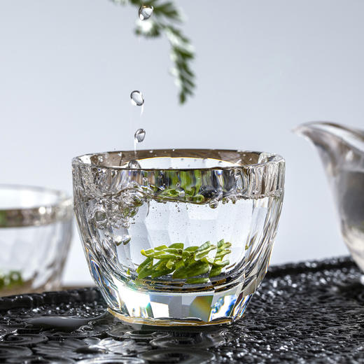 KANPURA水晶制 百家姓茶杯（定制款） 商品图0