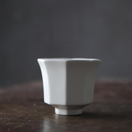 「景德镇全手工禅寂日式官帽茶壶茶杯」素雅白陶志野釉球孔陶瓷茶壶 主人杯 公道杯 商品图14