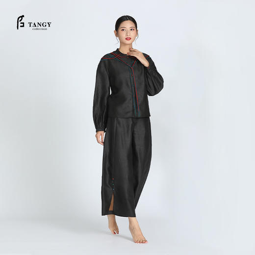 TANGY Collection天意真丝莨绸衬衫 商品图2