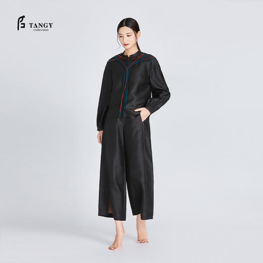 TANGY Collection天意莨绸大脚裤 商品图2