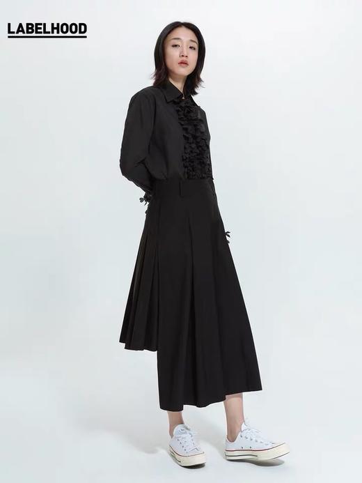 Deplumer 湖边边 设计感复古宫廷风烧花衬衫 CY2019121 商品图4