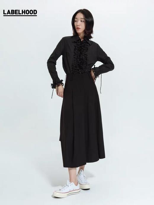 Deplumer 湖边边 设计感复古宫廷风烧花衬衫 CY2019121 商品图3