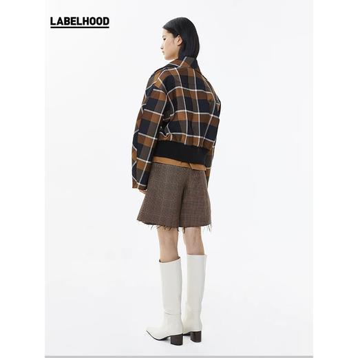FFIXXED STUDIOS 直身款双排扣罗纹下摆短夹克外套女AW19-WJ03 商品图3