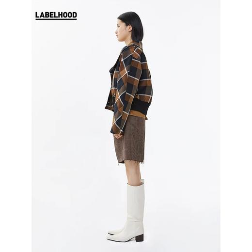 FFIXXED STUDIOS 直身款双排扣罗纹下摆短夹克外套女AW19-WJ03 商品图2