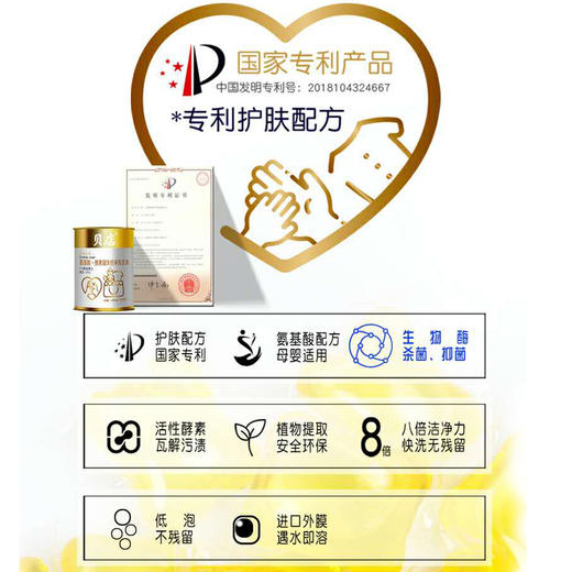 贝店 氨基酸.酵素 洗衣凝珠 商品图1