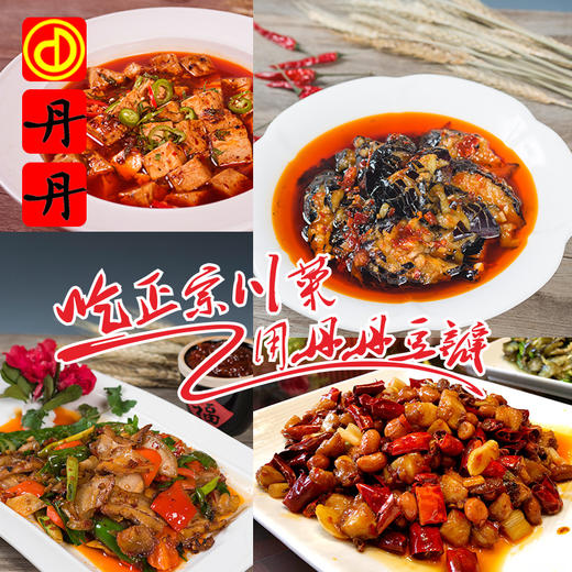 丹丹红油郫县的豆瓣酱四川菜特产郫县豆瓣酱蚕豆辣椒酱1100g*1瓶 商品图4
