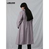 TRINITE灰紫色运动风格抽褶连帽风衣 WT1803-18 商品缩略图3