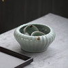 【分寸汝窑】【尘清水洗】7.5x16.6cm 600ml 杯水洗手工开片陶瓷汝瓷笔洗茶缸水缸功夫茶 商品缩略图0