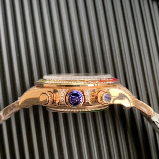 BL全新迪通拿彩虹款。型号：116599RBOW-116598RBOW-116595RBOW.彩虹迪通拿一表难求！镶嵌根据原厂颜色渐变过渡最协调的36颗宝石进行优化处理，高度、角度一致 商品图1