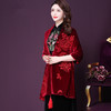 WXY-801新款金丝绒复古中国风刺绣两用洋气外搭披肩 商品缩略图2