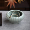 【分寸汝窑】【尘清水洗】7.5x16.6cm 600ml 杯水洗手工开片陶瓷汝瓷笔洗茶缸水缸功夫茶 商品缩略图1