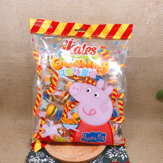 Kalesh汉堡包橡皮糖*海綿寶寶*紅/黃色 商品图0