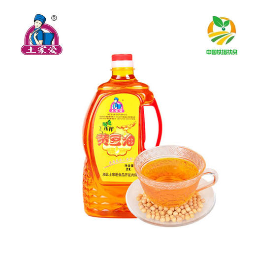土家爱 非转基因 黄豆油  2L 商品图0