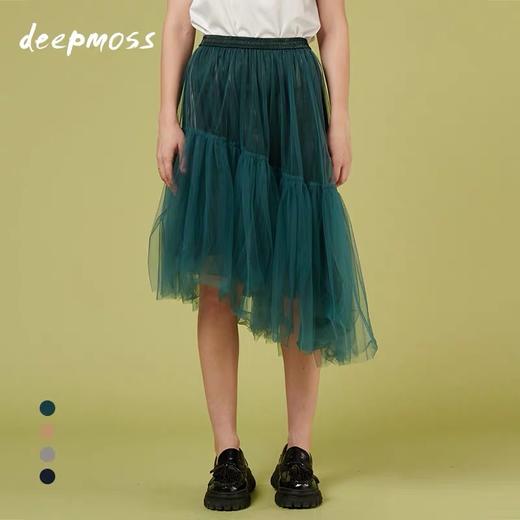deepmoss简约不规则网纱裙半身裙女多色可选 dm19awSK10S1 商品图1