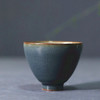 「景德镇纯手工霁青柴烧粗陶茶壶 茶杯」球孔主人壶 个人把玩壶 日式茶壶 霁青开片品茗杯 主人杯 商品缩略图5