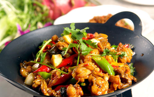 干锅牛蛙+宫爆鸡丁 商品图0